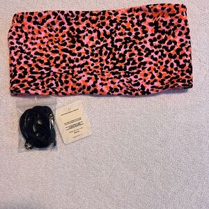 Fabletics Bright Ballerina Multi-Wear Bandeau Swim Top